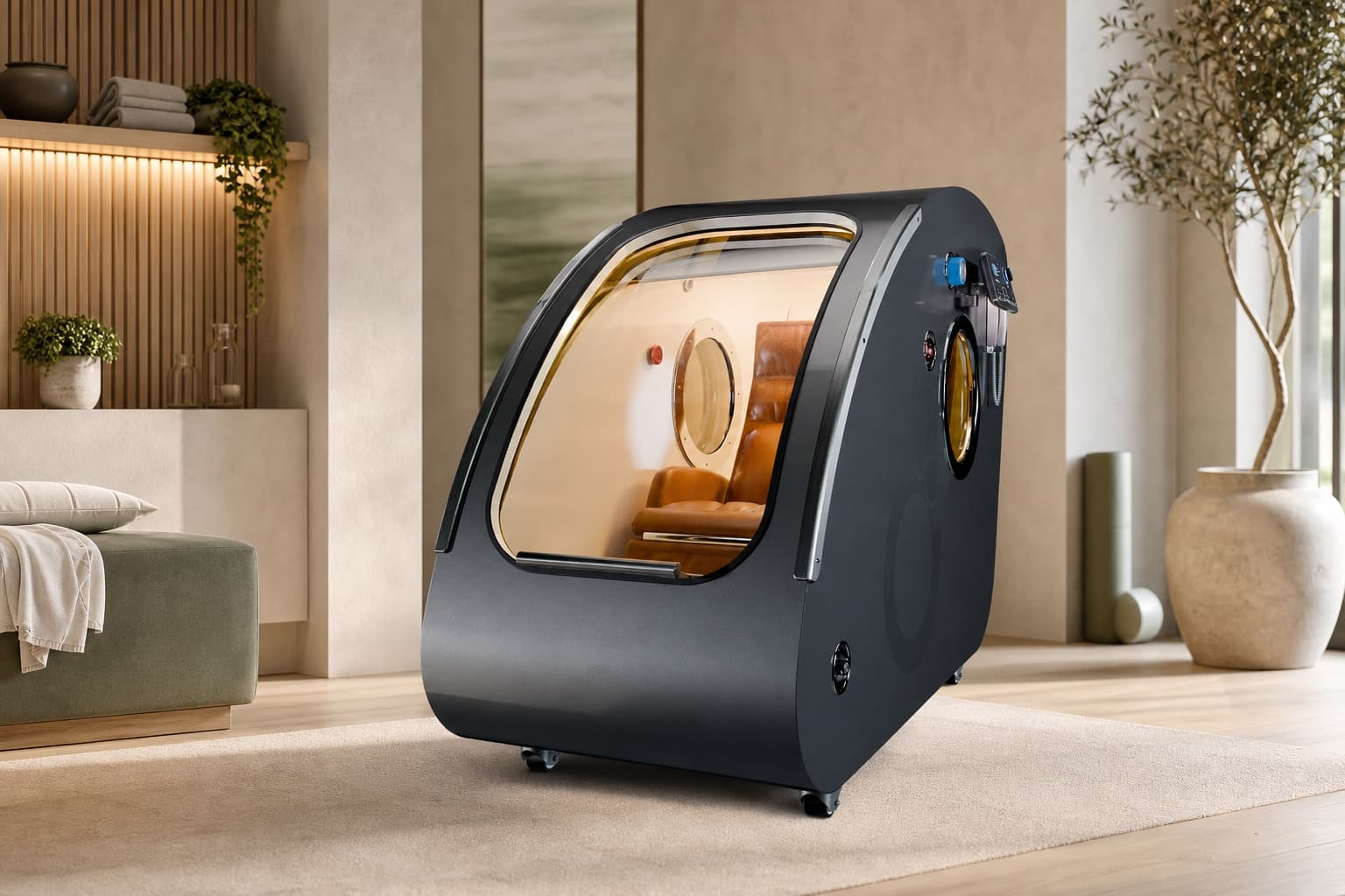 o2air VIP 60/90 — Sitzkapsel von o2air, Österreich, Außenansicht